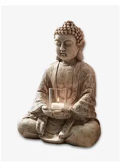 Buddha-figur med lys, bonprix