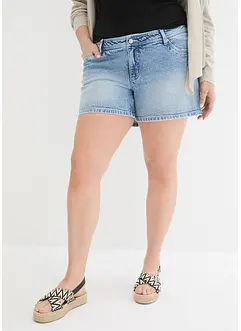 Jeansshorts, Mid Waist, stretch, bonprix