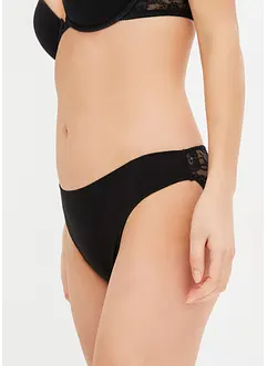 Truse med blonder (6-pack), bonprix