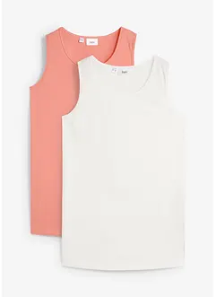 Lang topp (2-pack), bonprix