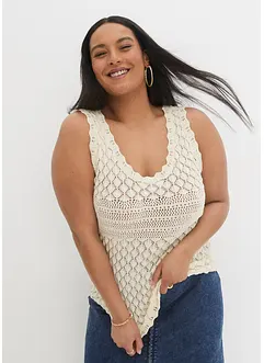Strikket topp, bonprix