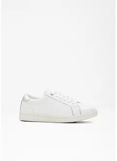 Low skinn-sneakers, bonprix