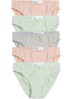 Truse med økologisk bomull (5-pack), bonprix