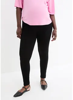 Mammaleggings i økologisk bomull (2-pack), bonprix