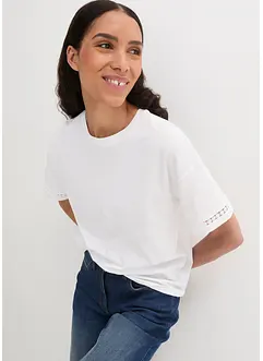 Topp med detalj på ermet, bonprix