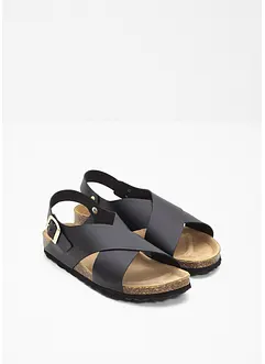 Sandal i skinn, bonprix