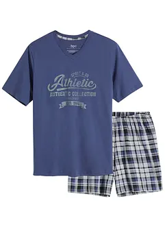 Kort pyjamas med bomull, bonprix