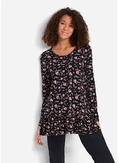 Lang trikot-tunika i viskosemiks, bonprix