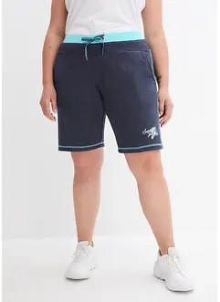 Sweat-Bermuda i bomullsmiks, bonprix