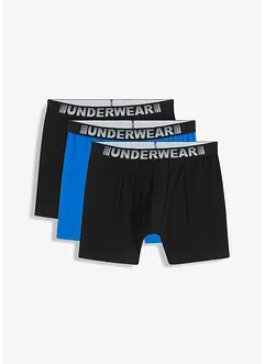 Boxershorts, tettsittende, mellomlang (3-pack), bonprix