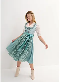 Dirndl med forkle (2-delt sett), bonprix