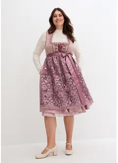 Dirndl med paljett-forkle, bonprix