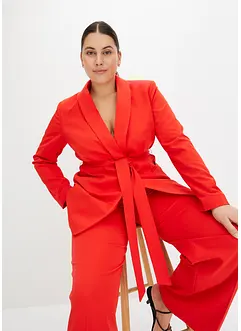 Blazer med belte, bonprix