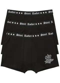 Boksershorts i ettersittende modell (3-pack), bonprix
