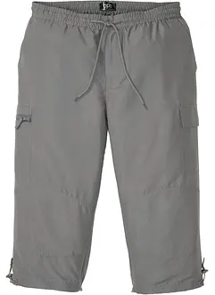 ¾-lang bukse av mikrofiber med komfortsnitt, Regular Fit, bonprix