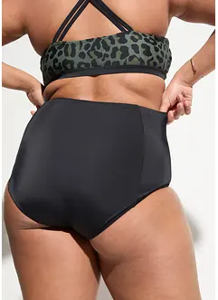 High Waist-bikinitruse med normal benskjæring, bonprix