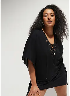 Transparent strandtunika i viskose, bonprix