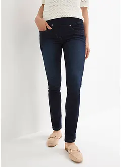 Straight-jeans Mid Waist, super stretch med komfortlinning, bonprix