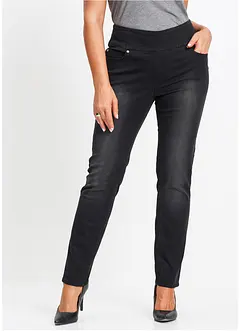 Straight-jeans Mid Waist, super stretch med komfortlinning, bonprix