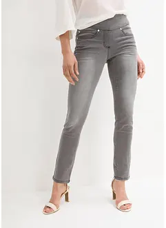 Straight-jeans Mid Waist, super stretch med komfortlinning, bonprix