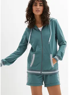 Sweatjakke av 100% økologisk bomull, bonprix