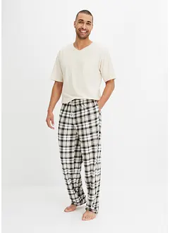 Pyjamas av økologisk bomull, bonprix