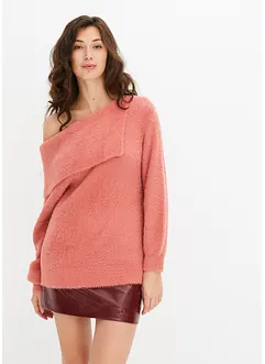 Asymmetrisk off-shoulder genser, bonprix