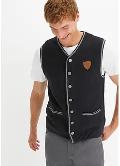 Strikket vest, bonprix