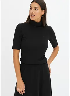 Topp med rullekrage, bonprix