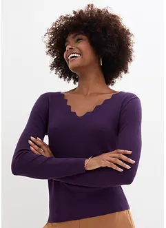 Finstrikket genser, bonprix