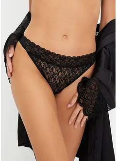 Stringtruse i resirkulert blondemateriale (5-pack), bonprix
