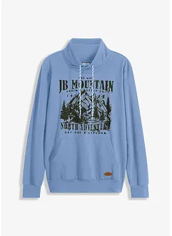 Sweatshirt med sjalkrage, bonprix