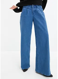 Wide Leg-jeans Mid Waist, bonprix