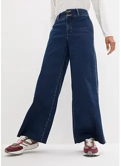 Wide Leg-jeans High Waist, stretch, bonprix