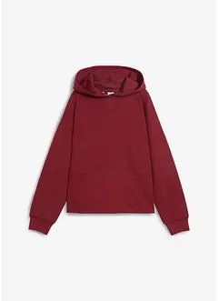 Oversized sweatshirt med hette, bonprix