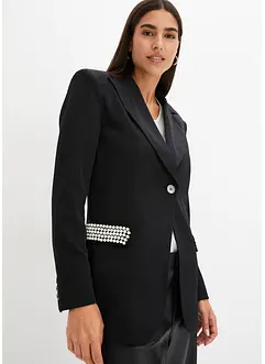 Blazer med perler, bonprix