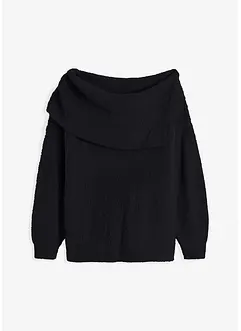 Asymmetrisk off-shoulder genser, bonprix