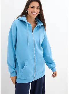 Oversized sweatjakke med hette, bpc bonprix collection