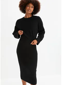 Strikket kjolesett  (2-delt sett), bonprix