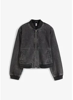 Denim bomberjakke, bonprix