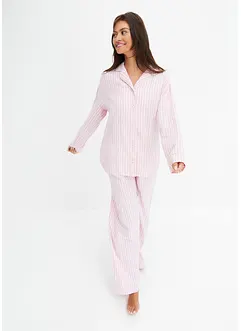 Flanell-pyjamas med gavepose, bonprix