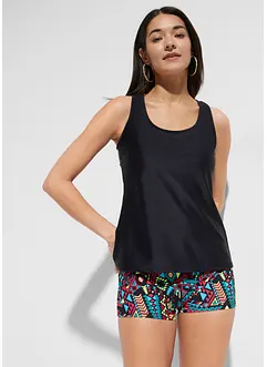 Tankini (3-delt sett) med bustier-bikinioverdel, bonprix