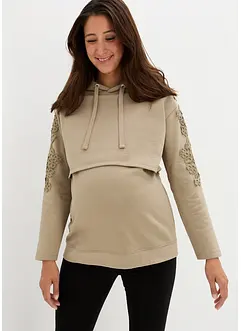 Mamma-/ammesweatshirt med blonde, bonprix