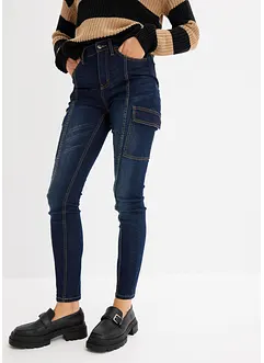 Skinny cargo-jeans, bonprix