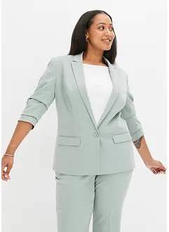 Blazer med draperte ermer, bonprix