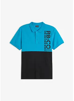 Piké poloshirt i økologisk bomull, slim fit, bonprix