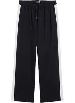 Bukse med komfortlinning til barn, Wide Leg, bonprix