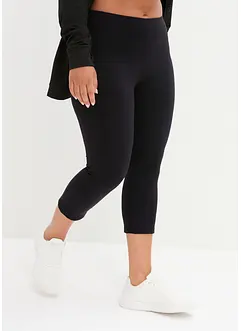 Ultrasoft treningsleggings med lommer på sidene, i capri-lengde, bonprix