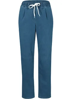 Termojeans med elastisk linning, bonprix