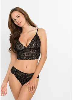 Bustier og stringtruse ouvert (2-delt sett), bonprix